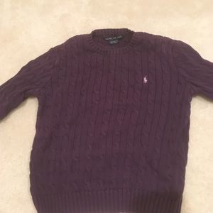 Ralph Lauren cotton cable knit sweater